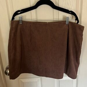 Halara Corduroy Skort Skirt